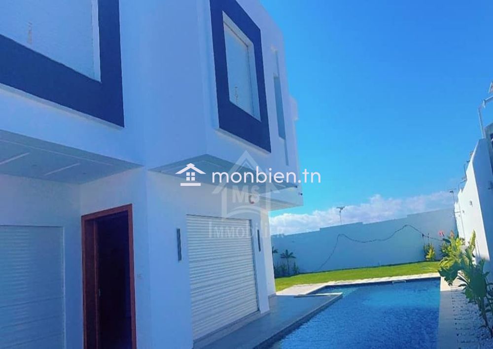Une villa toute neuve avec piscine à vendre à Hammamet Sud 51355351
