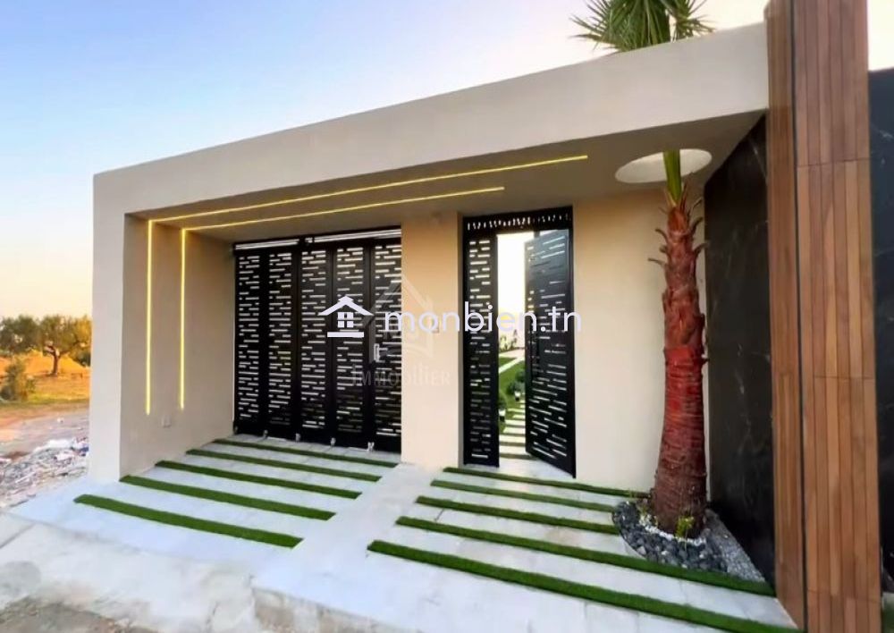 Villa toute neuve S+5 avec piscine à vendre à Hammamet Sud 51355351