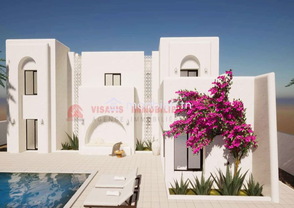 CONSTRUIRE VILLA  CLÉ EN MAIN AVEC PISCINE A DJERBA
