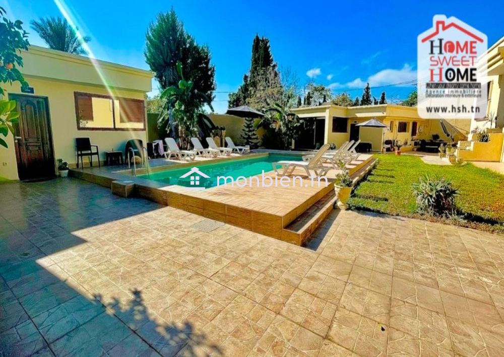 Maison d'Hôte Fleuria à Vendre à Bardo