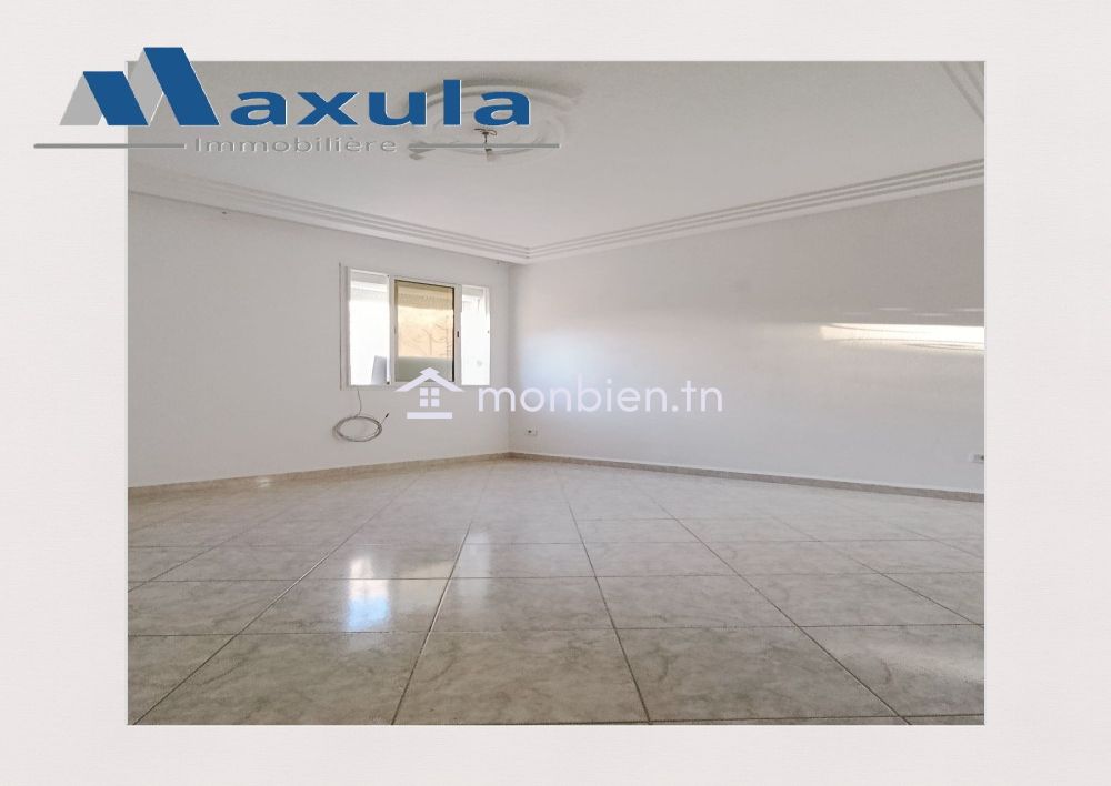 À LOUER APPARTEMENT S+2 AU REZ-DE-CHAUSSÉE À RADES QUARTIER MOHAMED ALI