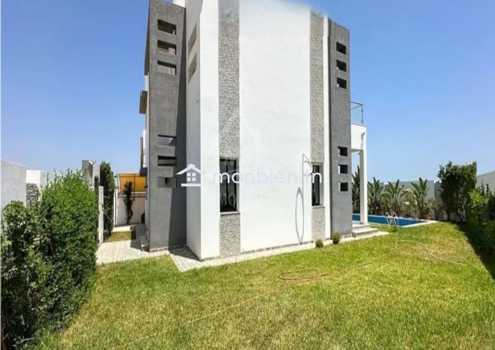 Villa S+4 toute neuve avec jardin et piscine à Hammamet Sud 51355351
