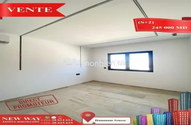 (S+2) Directe Promoteur à Hammam Sousse