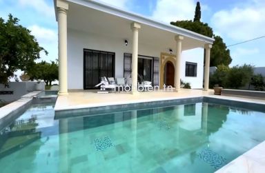 Charmante villa avec piscine à vendre à Hammamet 51355351