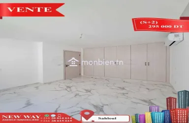 Appartement (S+2) à Sahloul 4