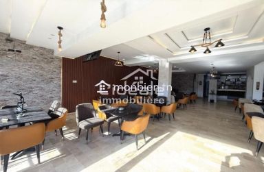 À VENDRE | Fonds de commerce salon de thé / restaurant – Hammamet (zone touristique)