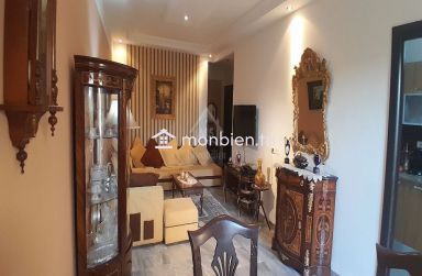 Location annuelle: Un appartement S+2 meublé avec jardin à Hammamet 51355351