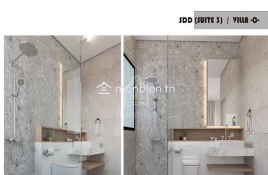 A vendre, villa sur plan S+5 à Yasmine Hammamet 51355351