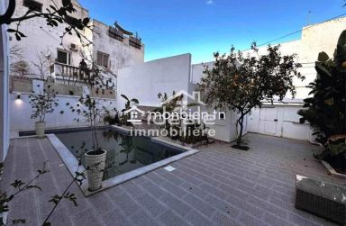 villa avec piscine à Hammamet location estivale