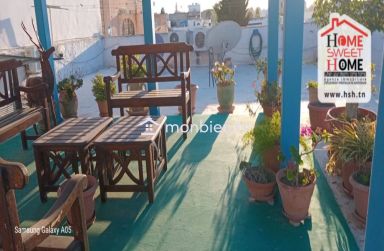 Etage de Villa Nuage d’Or Meublé à Louer à Sidi Bou Said