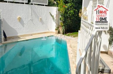 Villa Solvila à Louer à à Cité des Pins, La Marsa