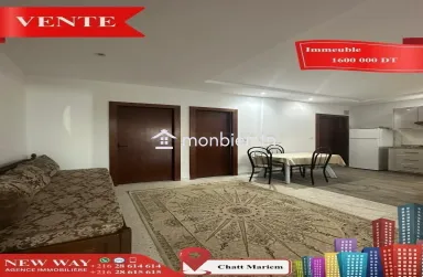 Résidence de 7 Appartements à Chatt Mariem prés de la Mer