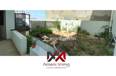 A vendre Appartement s+2 haut standing avec un jardin privé - RDC à El Mourouj 6.