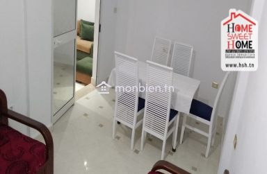 Appart S2 Brise d’Italie Meublé à Louer à La Marsa