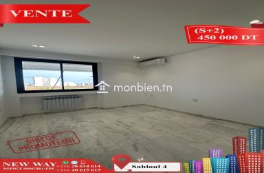(S+2) à Sahloul 4 Directe Promoteur