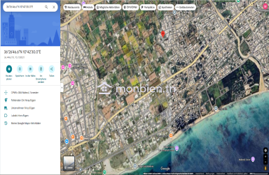 À vendre Terrain viabilisé de 470m² à Cité Mora, Nabeul