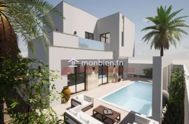 CONSTRUIRE UNE VILLA AVEC PISCINE À DJERBA EN TUNISIE ZU