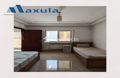 À LOUER APPARTEMENT S+1 MEUBLÉ À RADES MELIANE