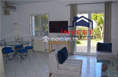 Duplex vue mer avec jardin à Gammarth