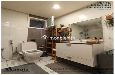 À VENDRE APPARTEMENT S+2 RICHEMENT MEUBLÉ À CHOUCHET RADES