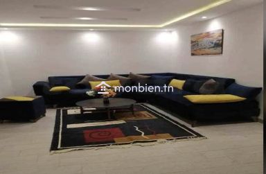 un bel appartement S+2 entièrement meublé,