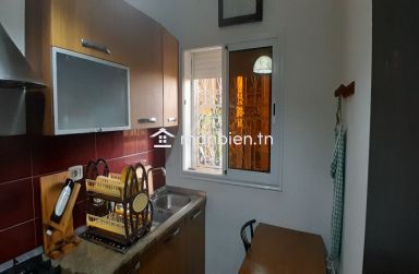 Location annuelle: Un appartement S+2 meublé avec jardin à Hammamet 51355351