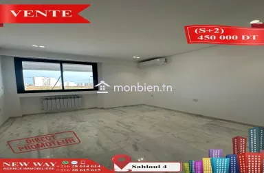 (S+2) à Sahloul 4 Directe Promoteur