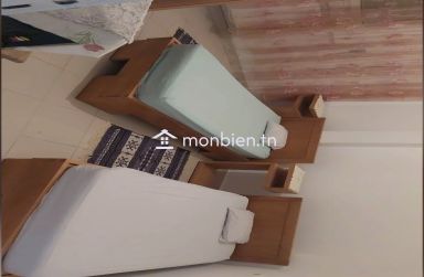 À louer – S+2 Meublé à Borj Louzir