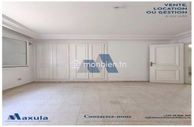 À LOUER APPARTEMENT S+3 À USAGE BUREAUTIQUE À MEGRINE COTEAUX