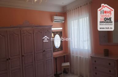 Etage de Villa Natalene Meublé à Louer à Carthage Salambo