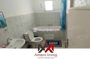 A louer un appartement meublé s+2 à El Mourouj 5.