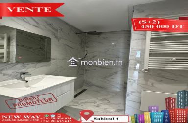 (S+2) à Sahloul 4 Directe Promoteur