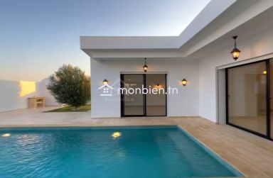 Villa toute neuve avec piscine à vendre à Hammamet Sud 51355351