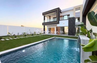 Villa toute neuve S+5 avec piscine à vendre à Hammamet Sud 51355351