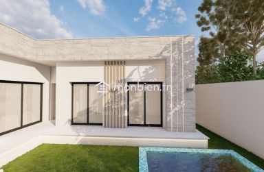 Villa encours de construction à Mrezga à vendre 51355351