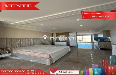 Immeuble de 8 Appartements à Msaken Nouvelle Construction