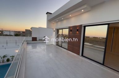 Villa S+4 toute neuve avec piscine à vendre à Hammamet Sud 51355351