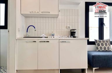 Appart S1 Trésor  Meublé à Louer à La Marsa Plage