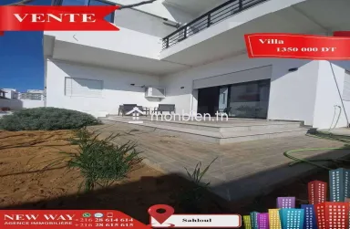 Villa de Charme Fait l'angle à Sahloul
