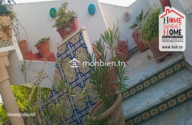 Etage de Villa Nuage d’Or Meublé à Louer à Sidi Bou Said