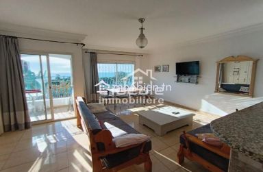 À Louer : Superbe Appartement S+2 Meublé avec Vue Mer
