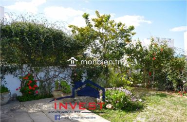 Duplex vue mer avec jardin à Gammarth