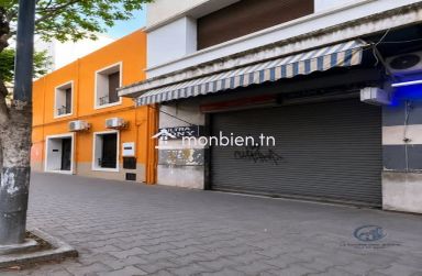 À LOUER – LOCAL COMMERCIAL EN PLEIN CŒUR DE TUNIS