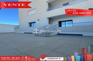 (S+2) Directe Promoteur à Sahloul 4 avec Place de Parking