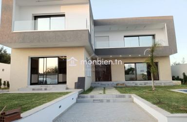 Villa S+5 toute neuve avec piscine à vendre à Hammamet Sud 51355351