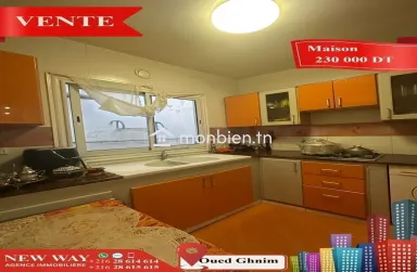 Maison à Jawhara (Oued Ghnim) Proche de toutes Commodités