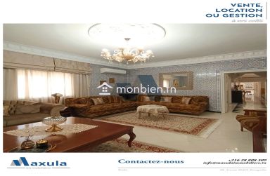 À VENDRE SUPERBE VILLA S+5 DE PLAIN PIED À RADES VILLE
