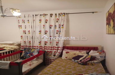 **À Louer – Spacieux Appartement S+3 à Borj Louzir, La Soukra**