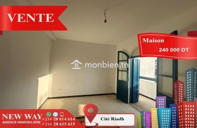 Maison indépendante à Cité Riadh