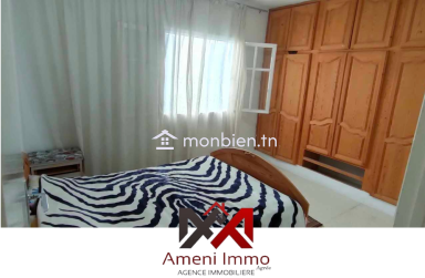 A louer un appartement meublé s+2 à El Mourouj 5.